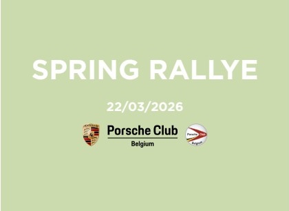 Porsche Spring Rally
